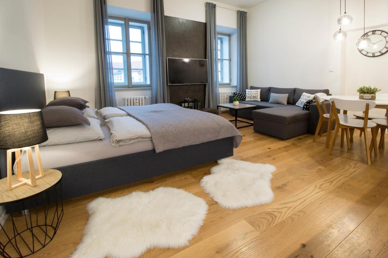 شقة U Zlate Hvezdy Apartman Rizal Litoměřice المظهر الخارجي الصورة